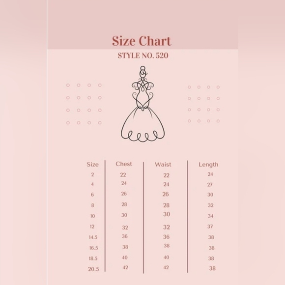 💫HP💫Vintage Floral Rose Gold Sequin Back V Girl Dress - Picture 4 of 4